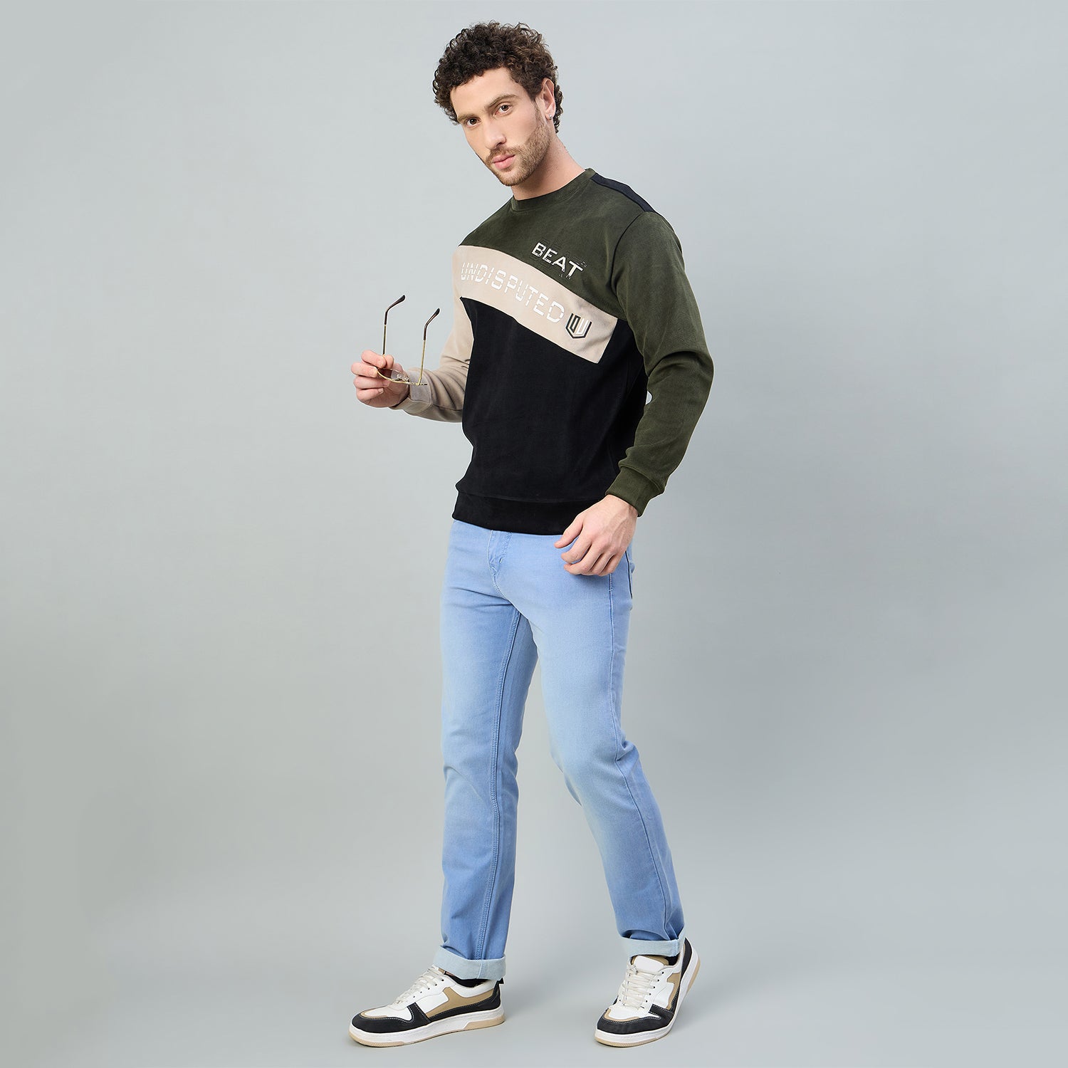 Duke Urban Men Round Neck Regular Sweatshirt (LF6442)