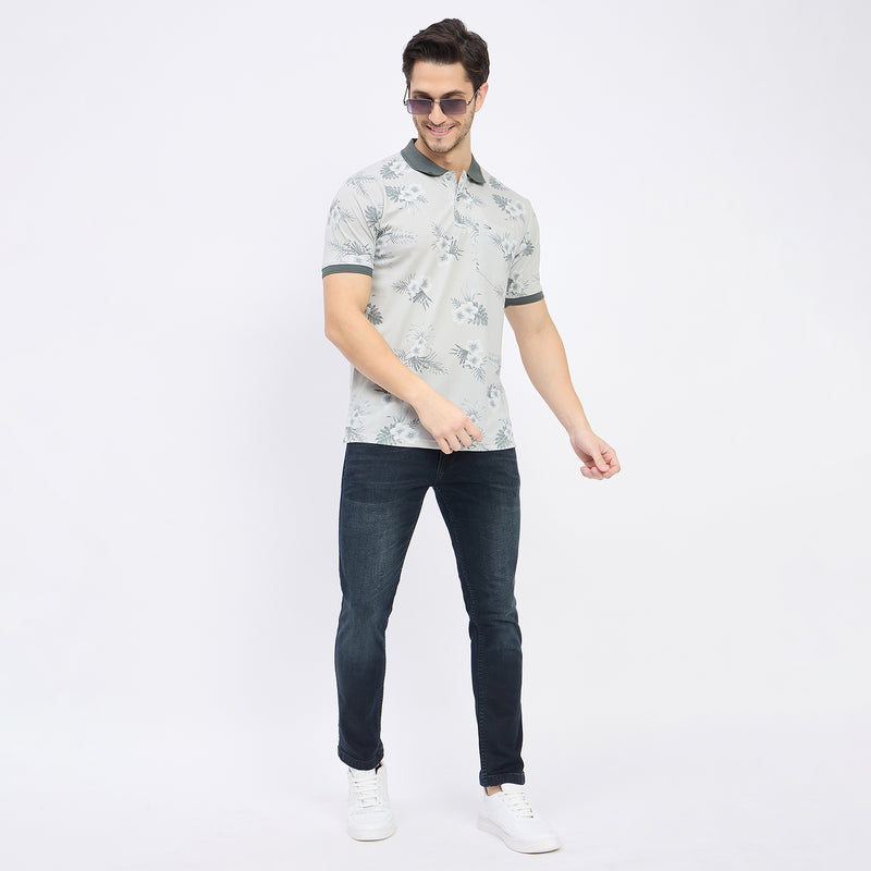 Duke Urban Men Half Sleeve Cotton T-shirt (LF7316)