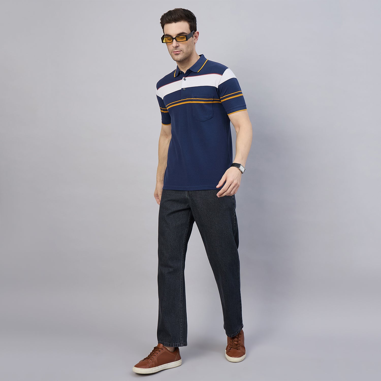 Duke Urban Men Half Sleeve Cotton Polo Tshirt (ON3068)