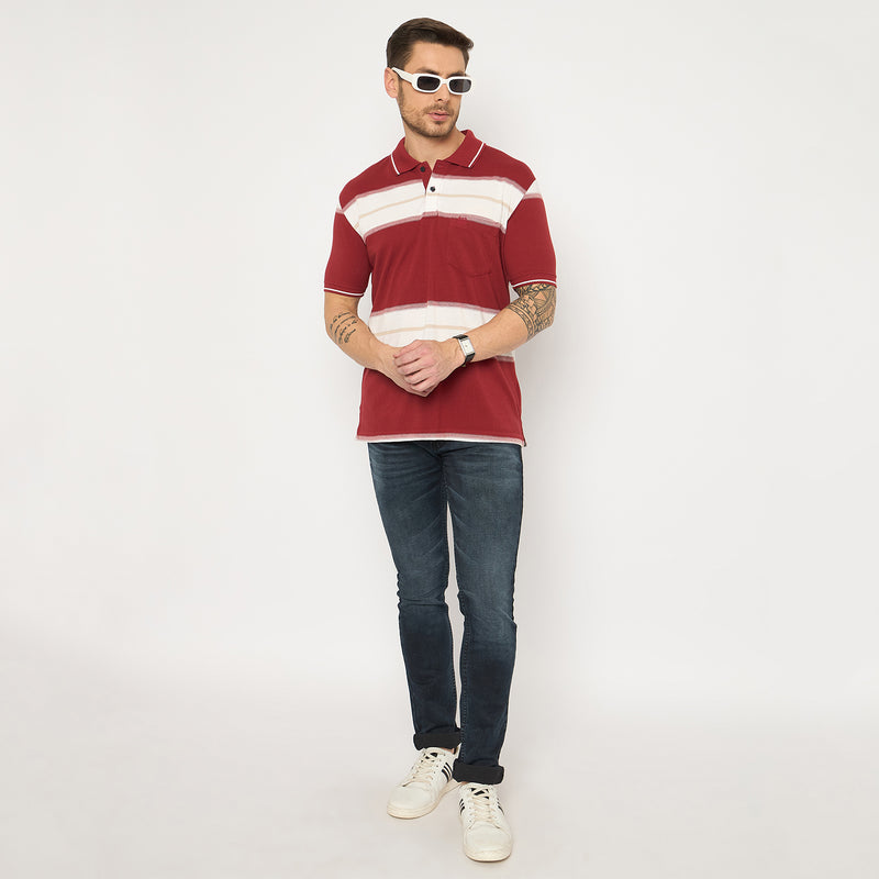 Duke Urban Men Half Sleeve Cotton Tshirt (LF7376)