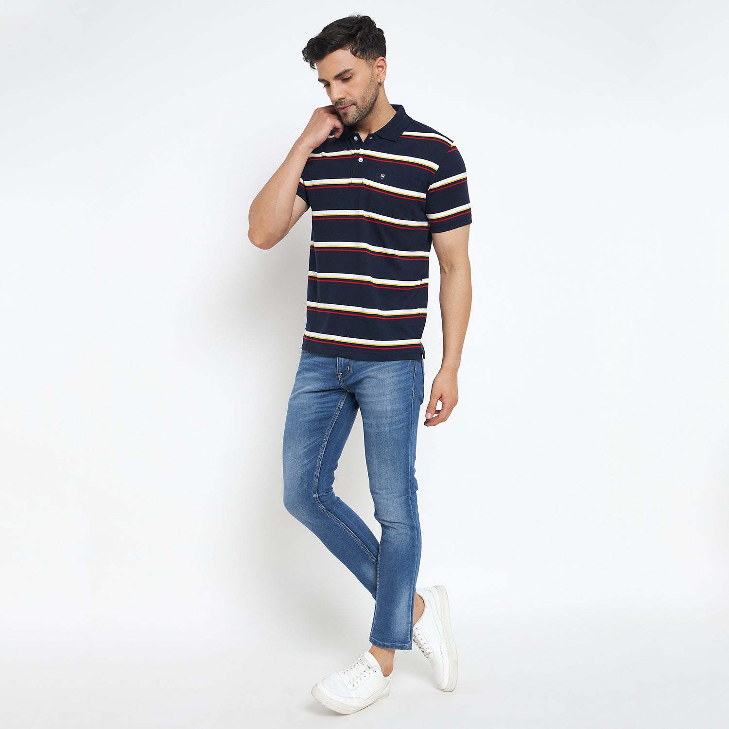 Duke Urban Men Half Sleeve Cotton T-shirt (MLF1121)