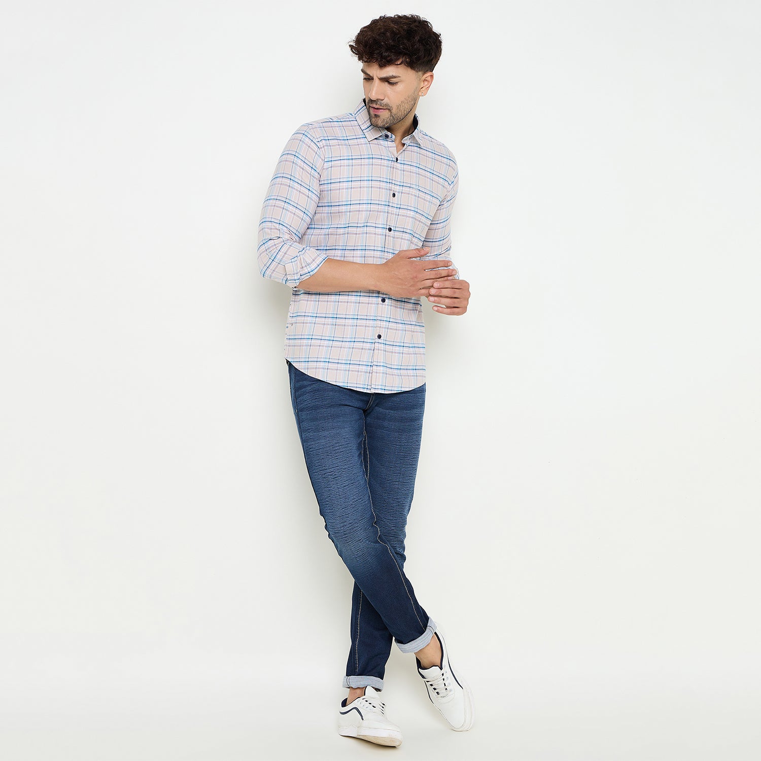 Duke Urban Men Full Sleeve Cotton Shirt (SDO5CKOO)