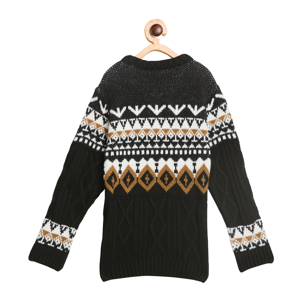 Duke Urban Boys Full Sleeve Round Neck Sweater (SDS3614)