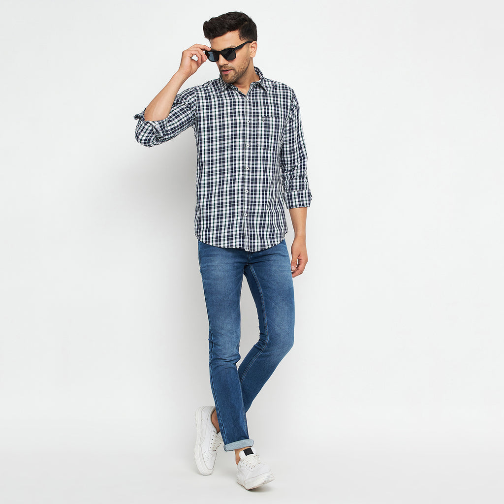 Duke Stardust Men Full Sleeve Cotton Shirt (SDO7CKSR)