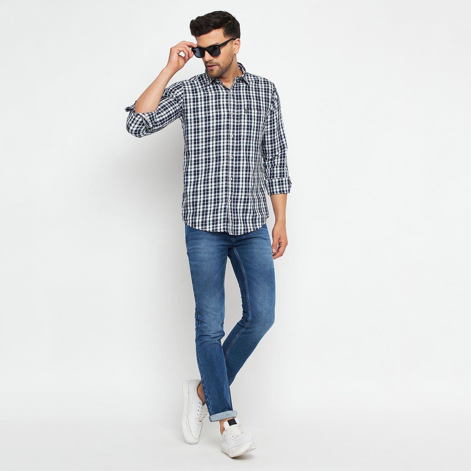 Duke Stardust Men Full Sleeve Cotton Shirt (SDO7CKSR)