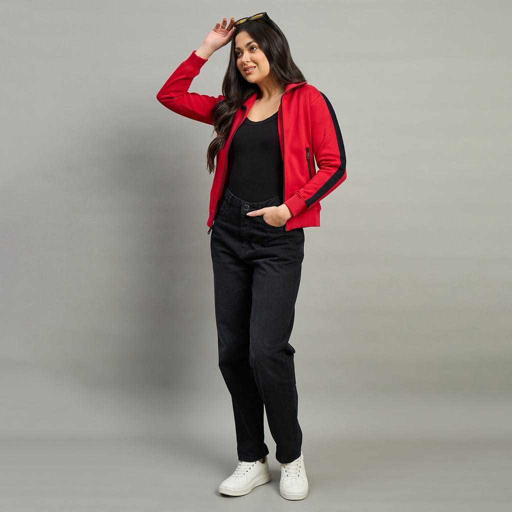Duke Urban Women Full Zip Regular Sweatshirt (LFX5004S)