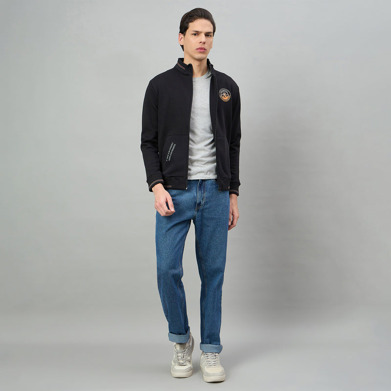 Duke Urban Men Full Sleeve Zipper Sweatshirt (LF6303N)