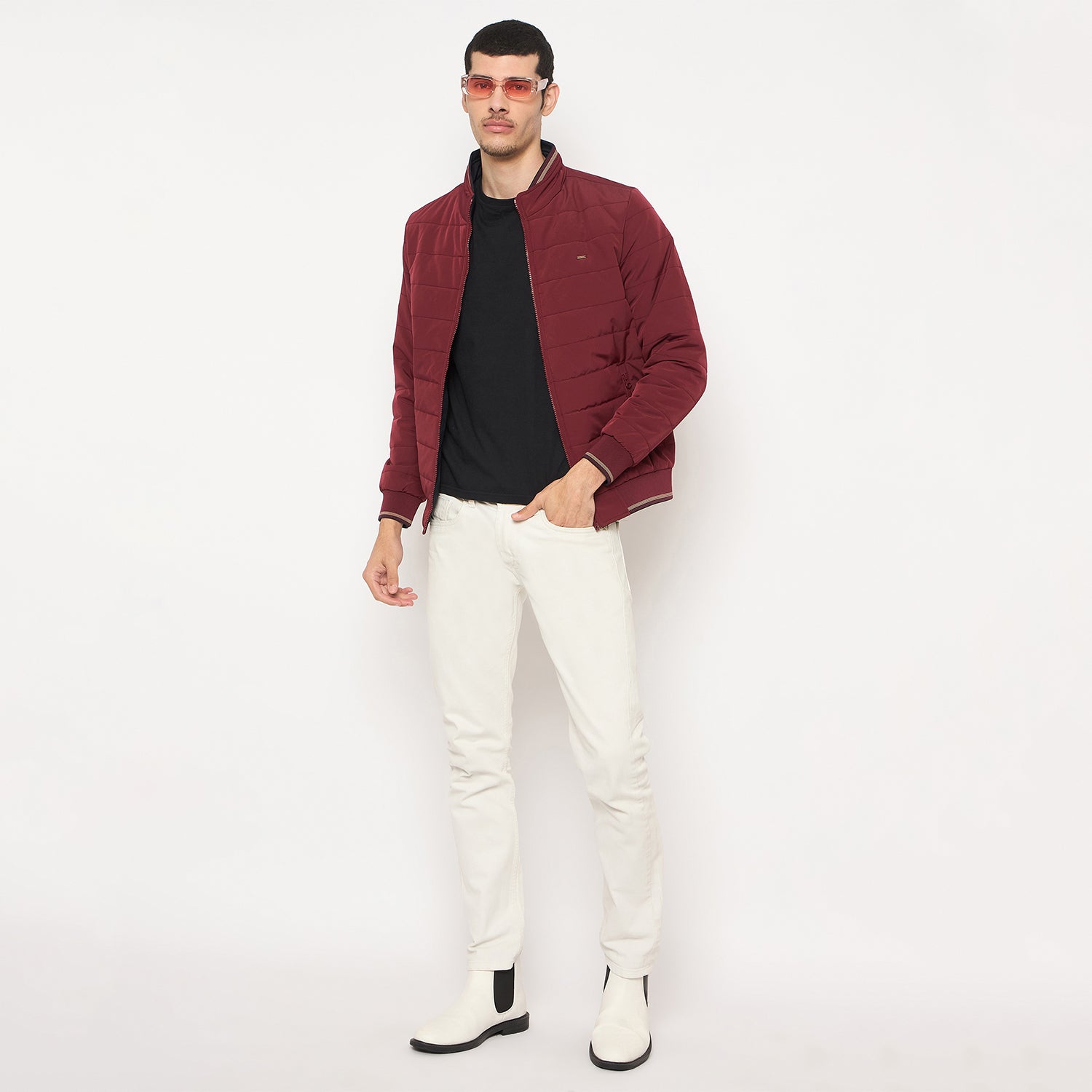 Duke Urban Men Full Sleeve Reversible Jacket (SDZ3146)