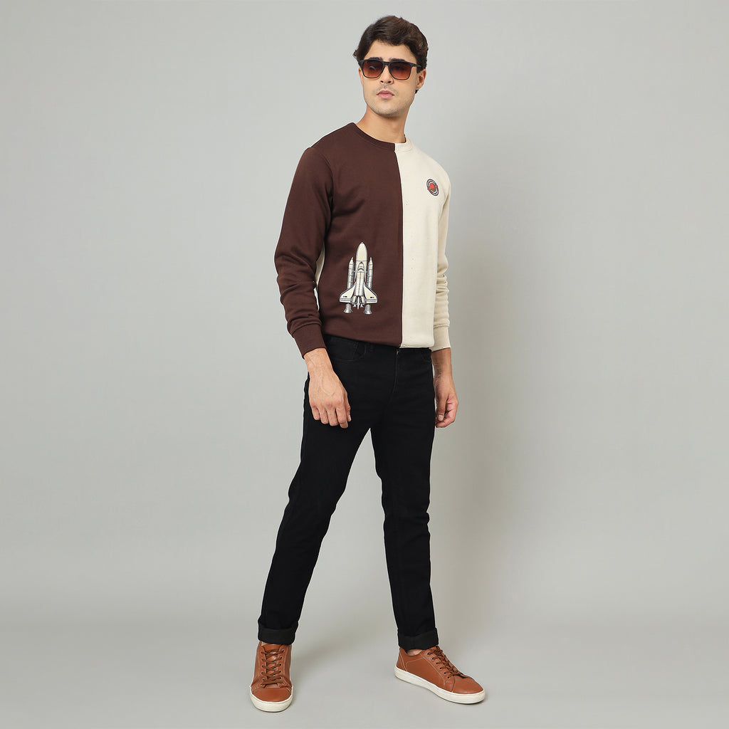 Duke Urban Men Round Neck Regular Sweatshirt (LF6350)