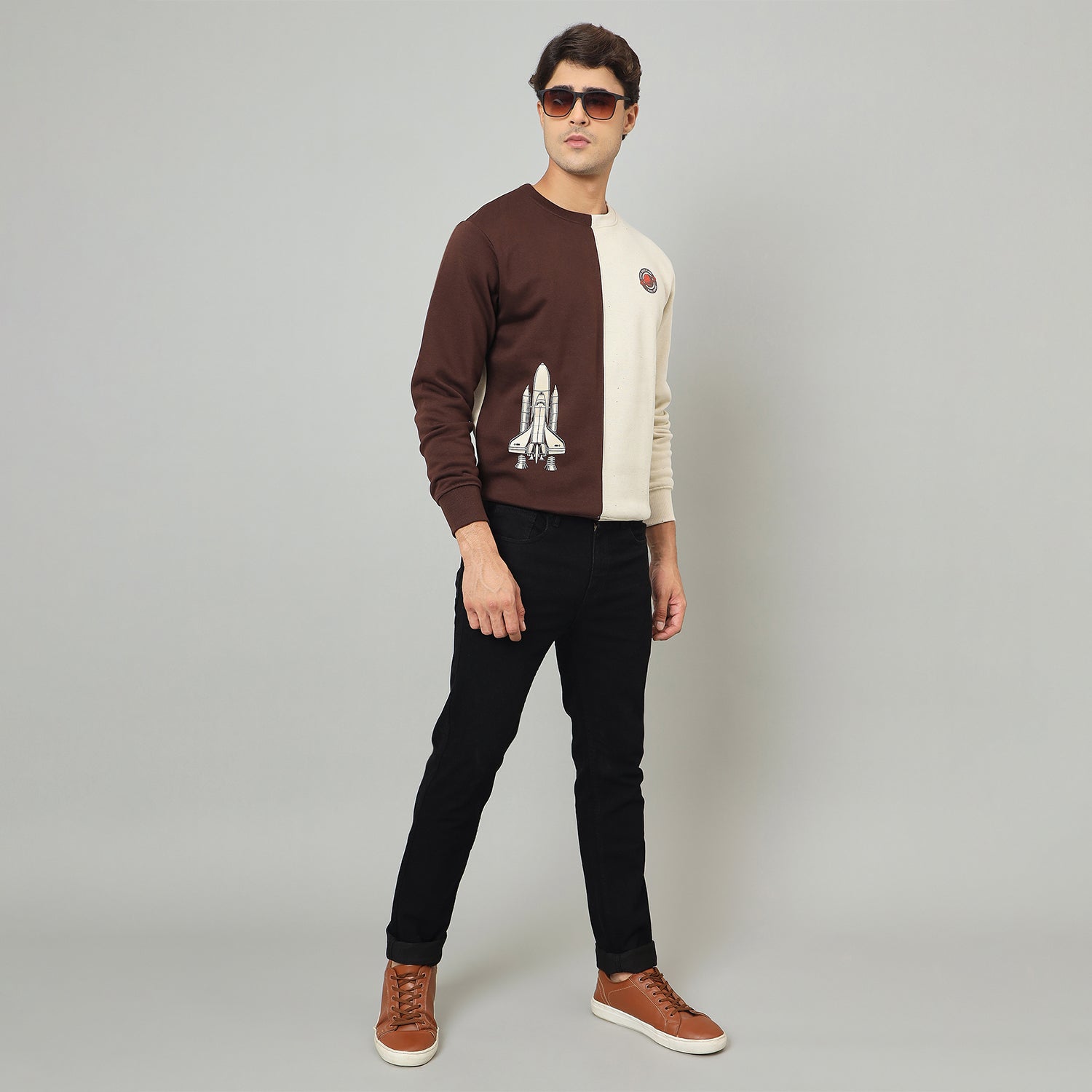 Duke Urban Men Round Neck Regular Sweatshirt (LF6350)