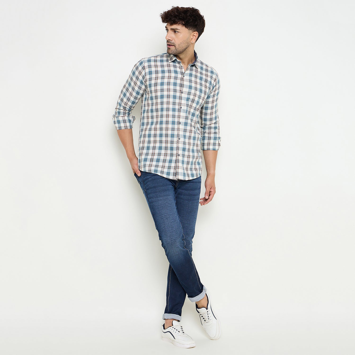 Duke Urban Men Full Sleeve Cotton Shirt (SDO8CKH)