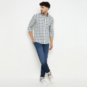 Duke Stardust Men Full Sleeve Cotton Shirt (SDO8CKH)