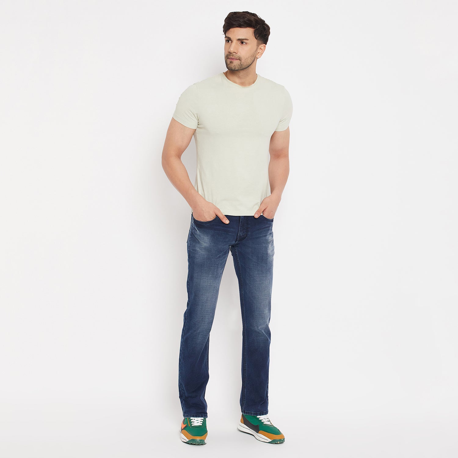 Duke Urban Men Comfort Fit Stretchable Jeans (SDD5365C)