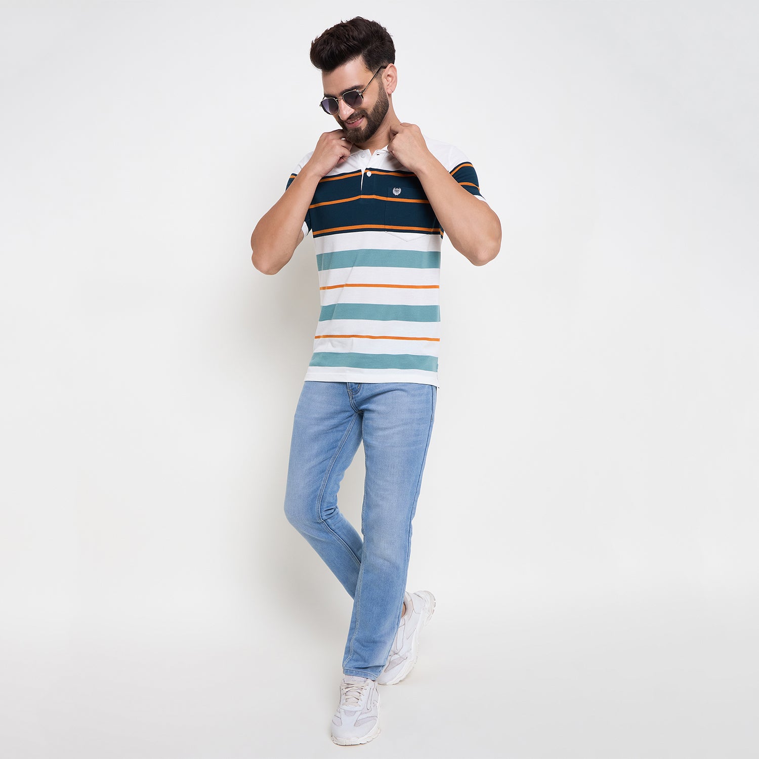 Duke Urban Men Half Sleeve Cotton T-shirt (LF7199)