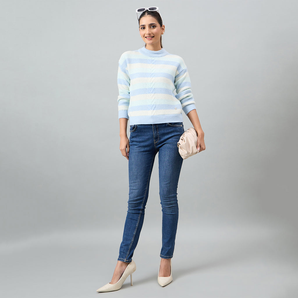 Duke Urban Women Full Sleeve RoundNeck Pullover (SDS1394)