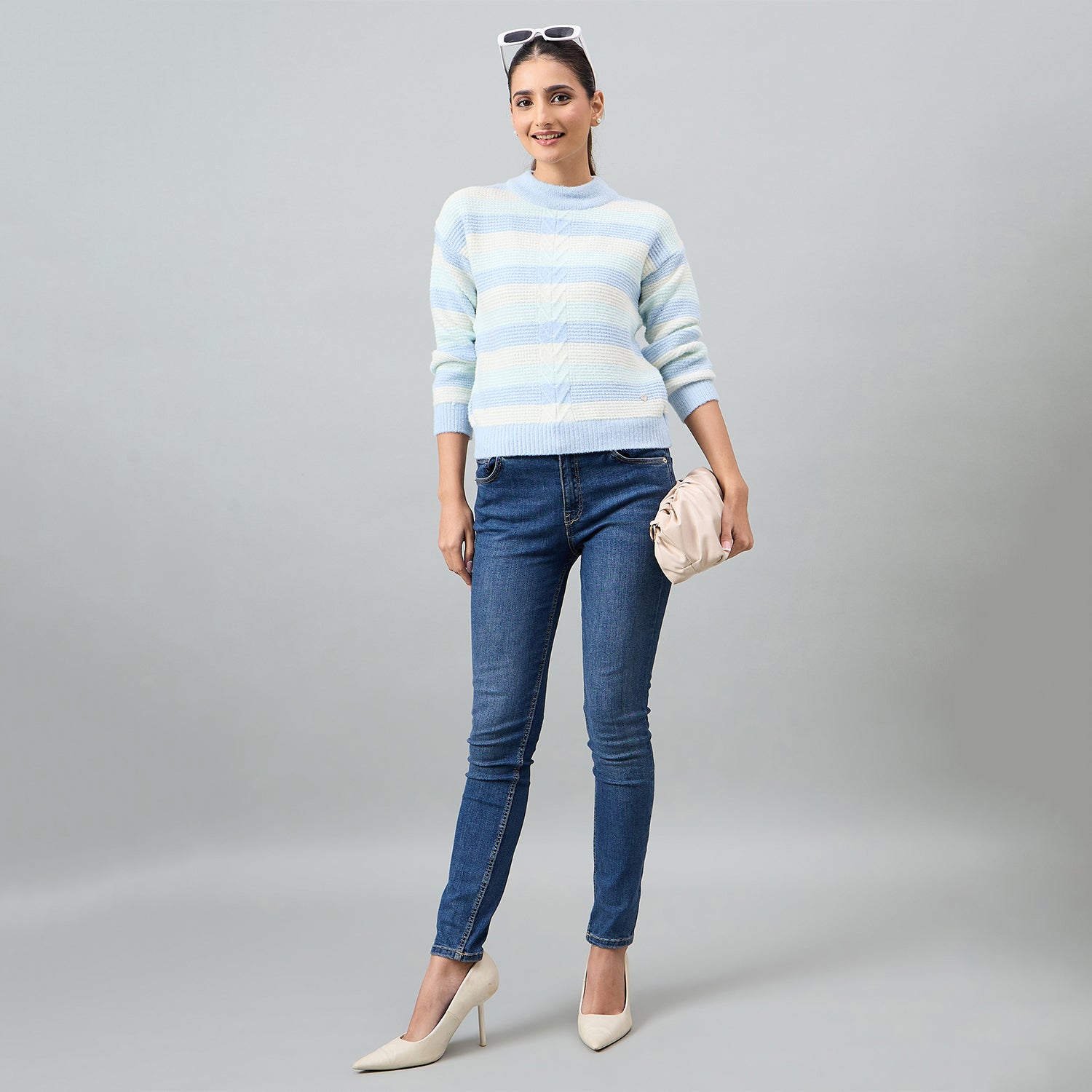 Duke Urban Women Full Sleeve RoundNeck Pullover (SDS1394)