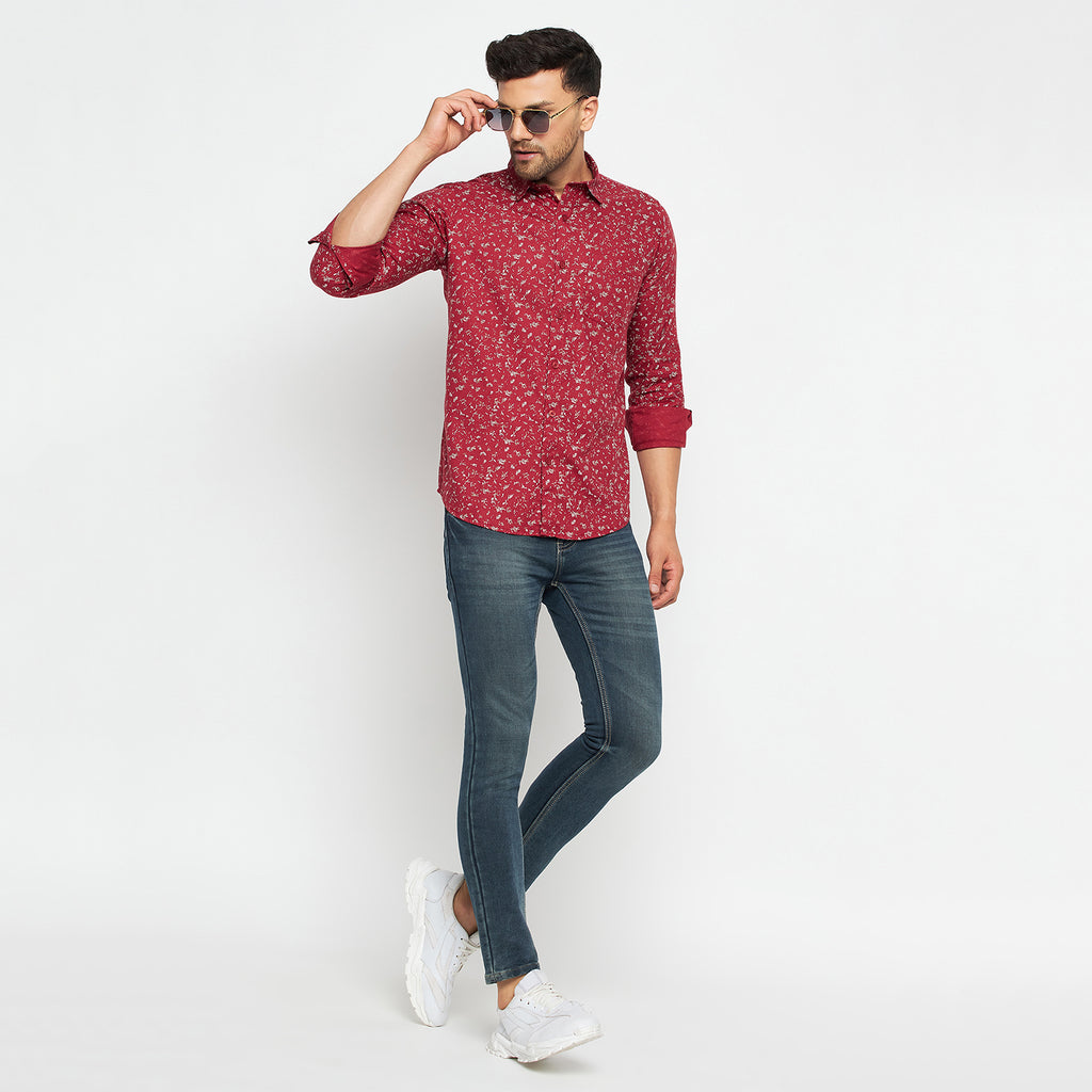 Duke Stardust Men Full Sleeve Cotton Shirts (SDO7HPRR)