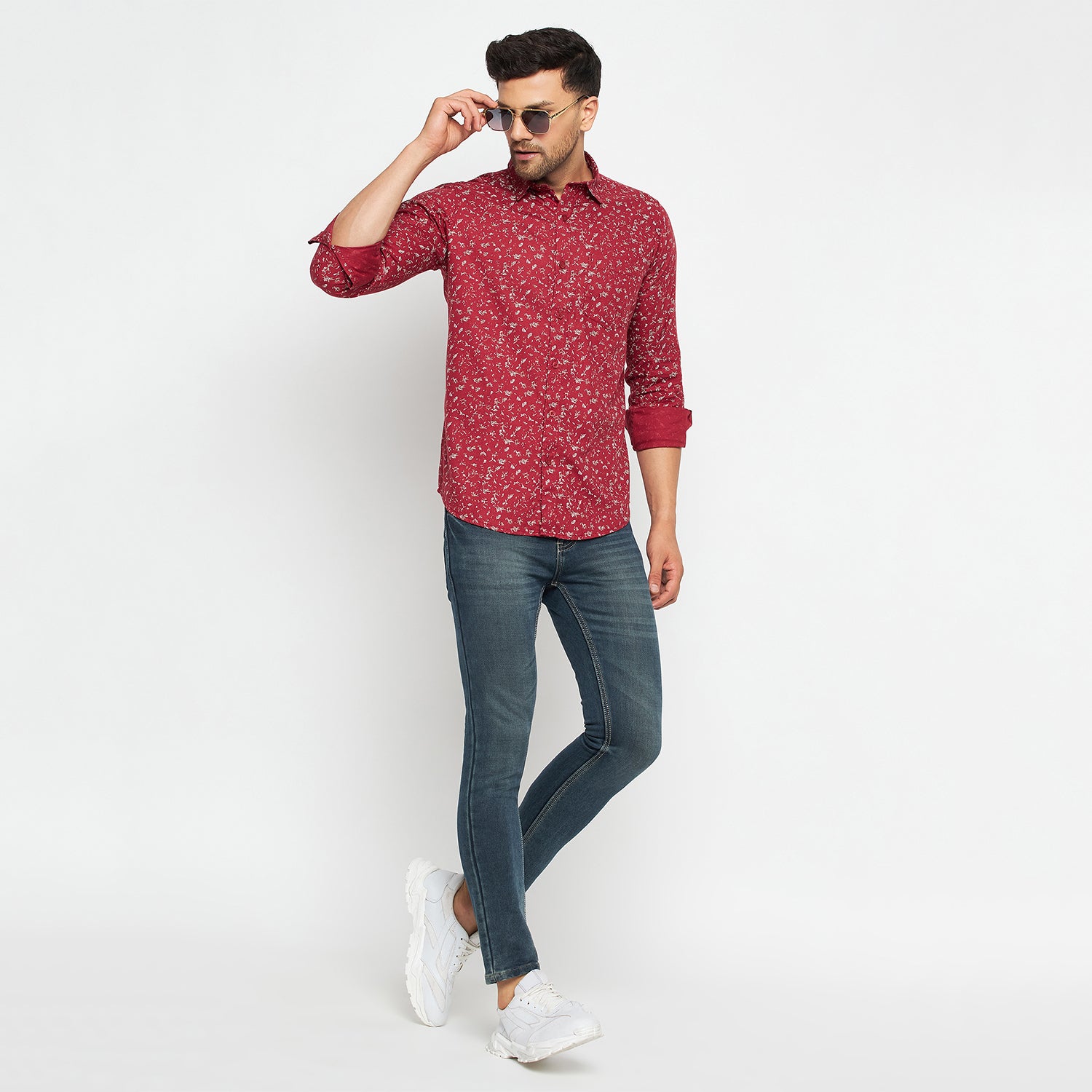 Duke Stardust Men Full Sleeve Cotton Shirts (SDO7HPRR)