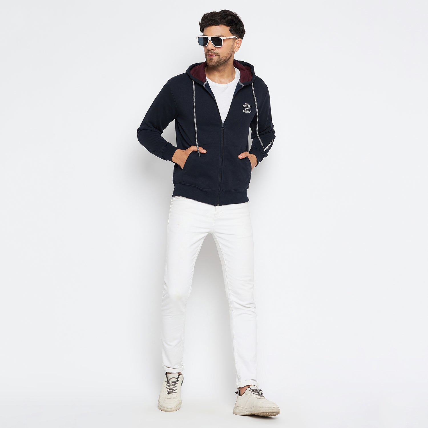 Duke Urban Men Hooded Neck Sweatshirt (LF6212)