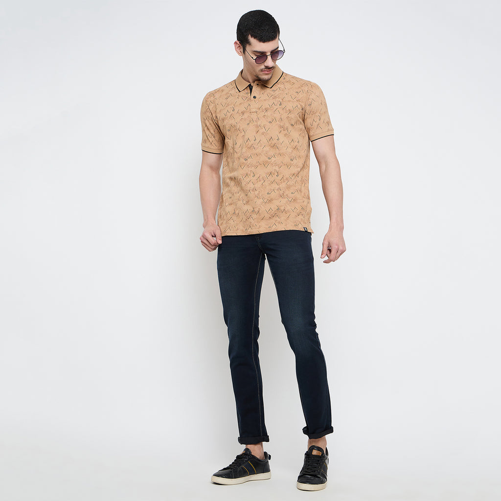 Duke Urban Men Half Sleeve Cotton Polo Tshirt (LF7407)