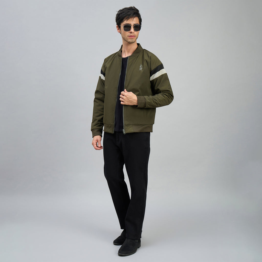 Duke Men Full Sleeve Stand Collar Reversible Jacket (SDZ3238)