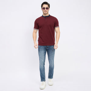 Duke Stardust Men Half Sleeve Cotton T-shirt (LF7264)