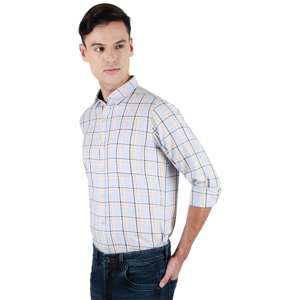 Duke Stardust Men Full Sleeve Cotton Shirt (SD7CKTR)