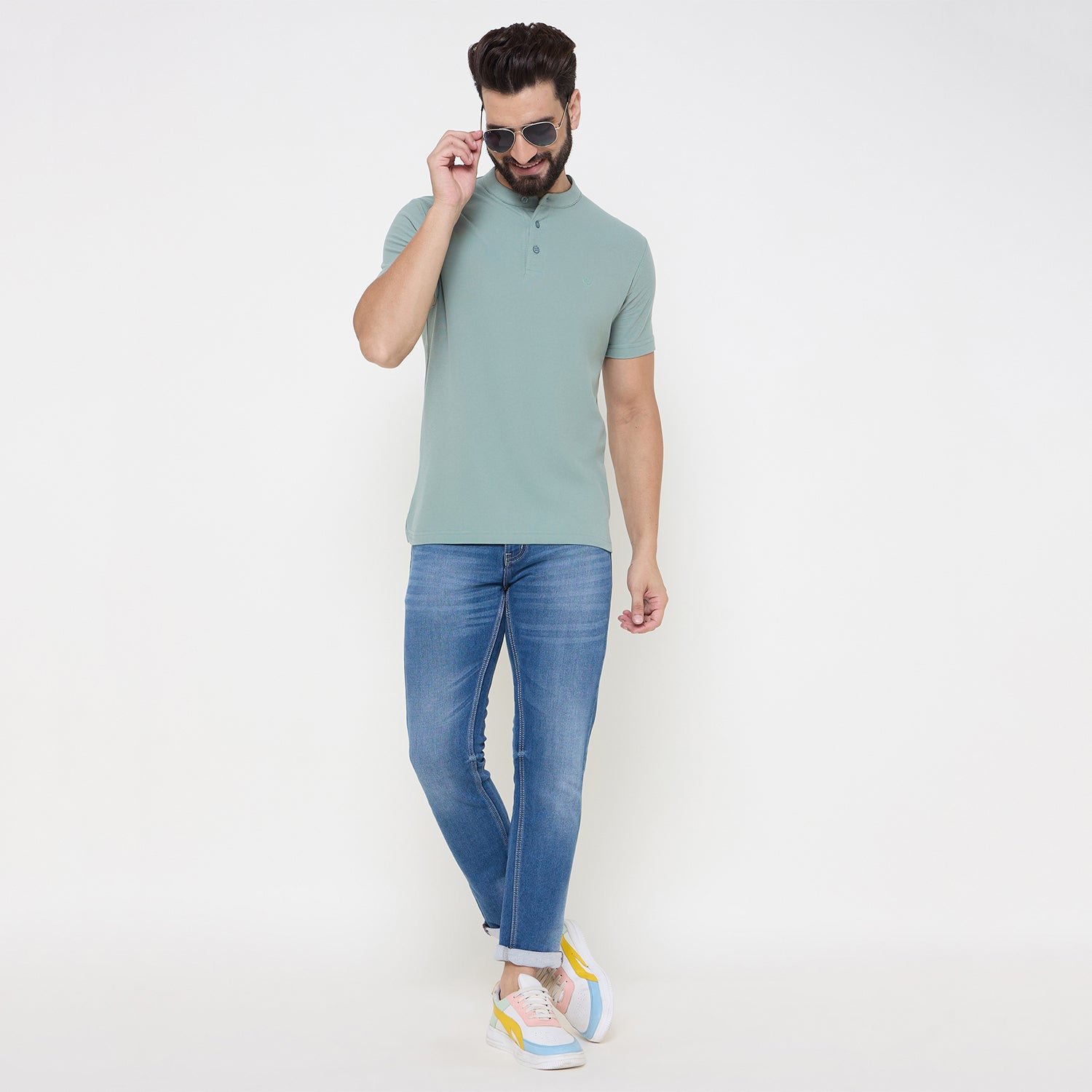 Duke Urban Men Half Sleeve Cotton Tshirt (ONLF302)