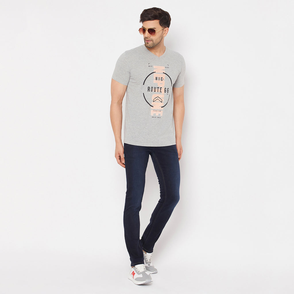 Duke Urban Men Half Sleeve Cotton T-shirt (MLF1129)