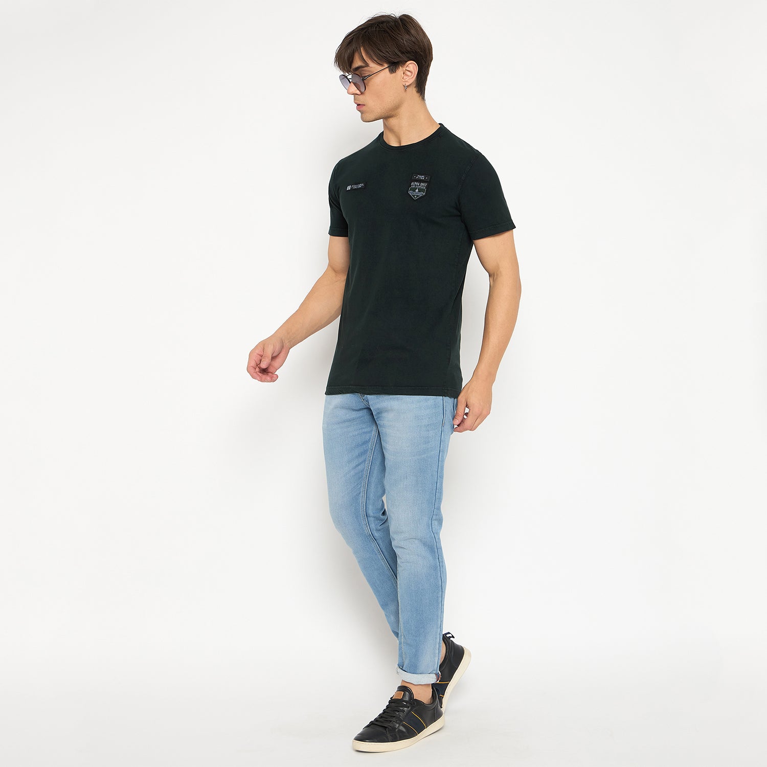 Duke Urban Men Half Sleeve Cotton T-shirt (LF7298)