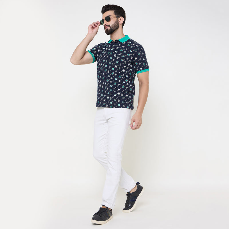 Duke Urban Men Half Sleeve Cotton Tshirt (LF7239)