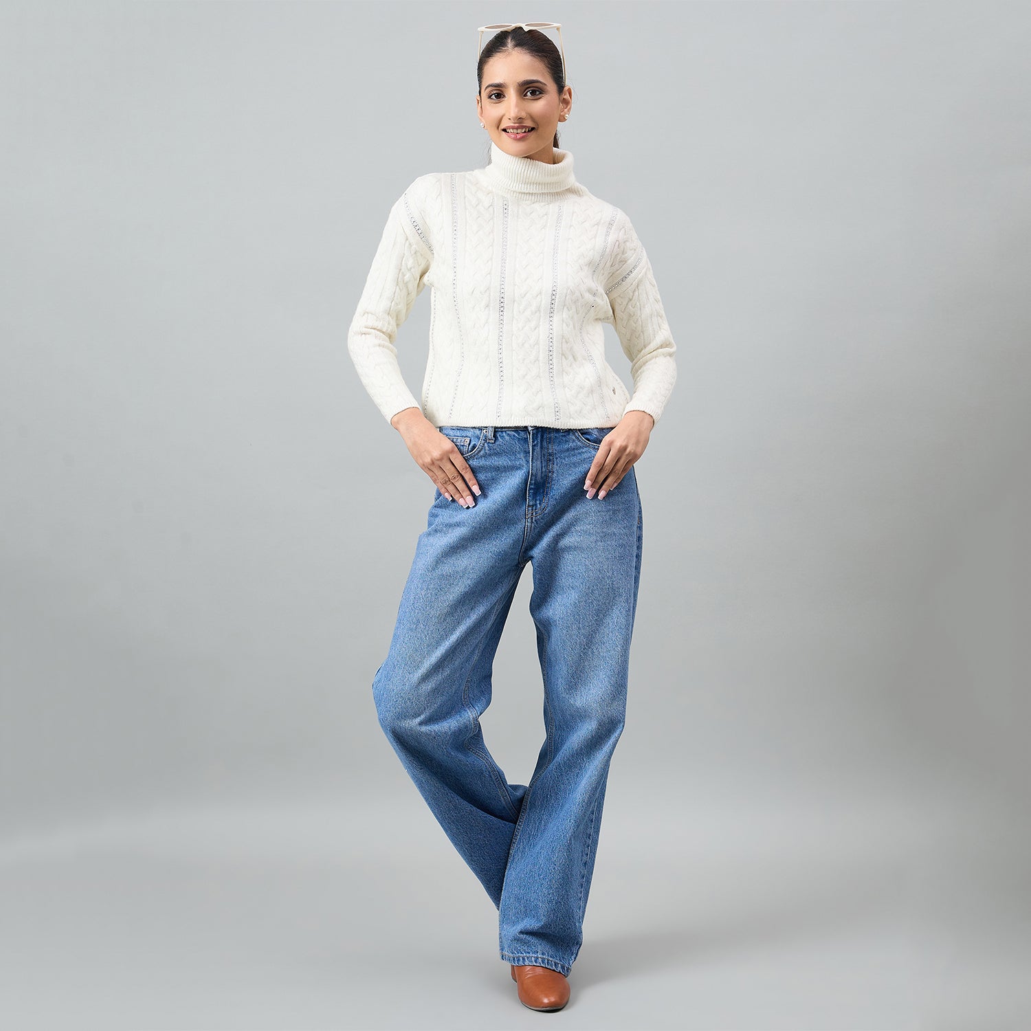 Duke Urban Women Crop Top Sweater (SDS1271)