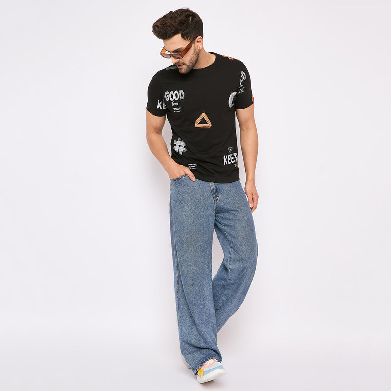 Duke Urban Men Half Sleeve Cotton T-shirt (ONLF289)