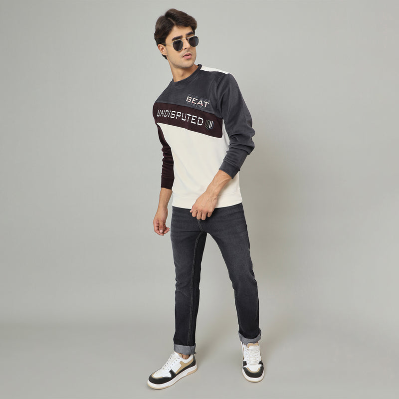 Duke Urban Men Round Neck Regular Sweatshirt (LF6442)