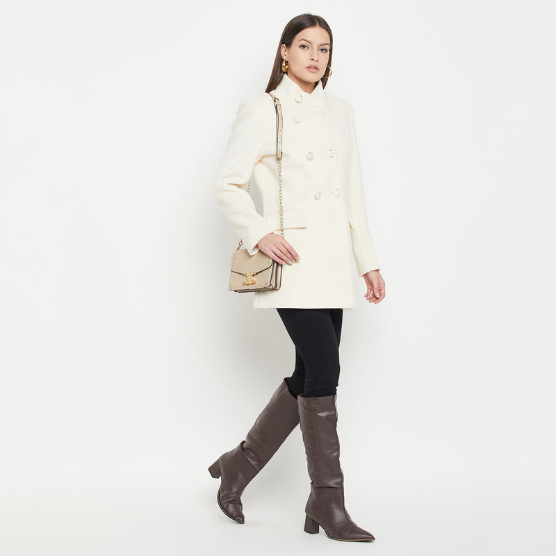 Duke Urban Women Full Sleeve Long Coat (SDZ4105)