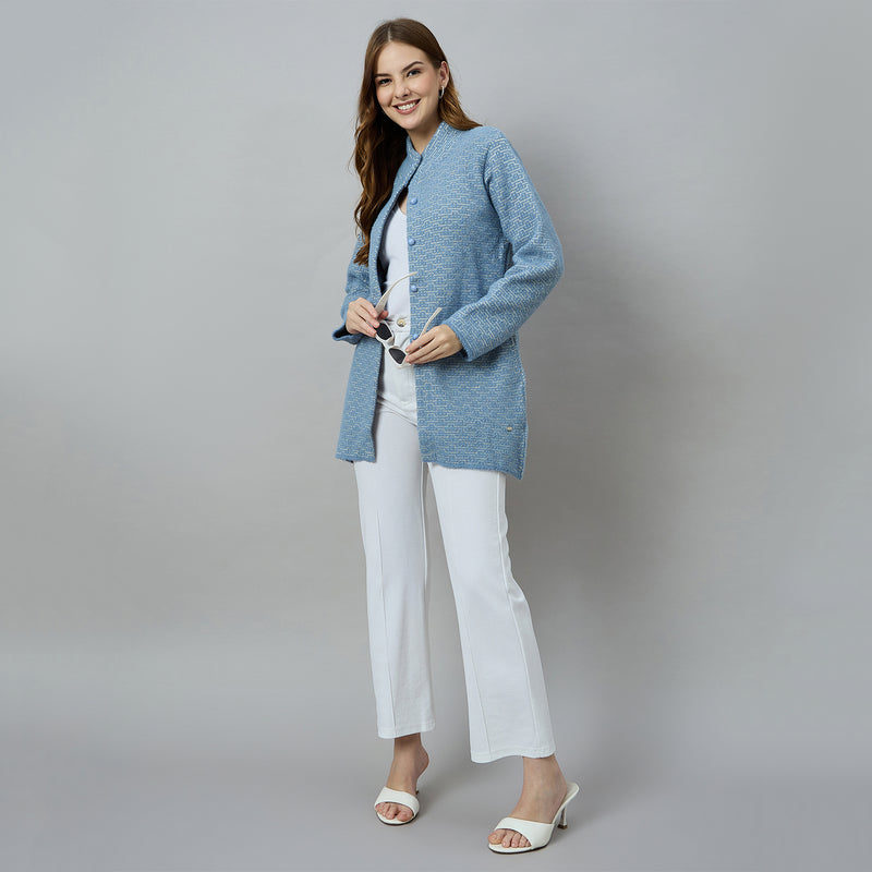 Duke Urban Women Long Coat Shortstyle Cardigan (ONSDS108)