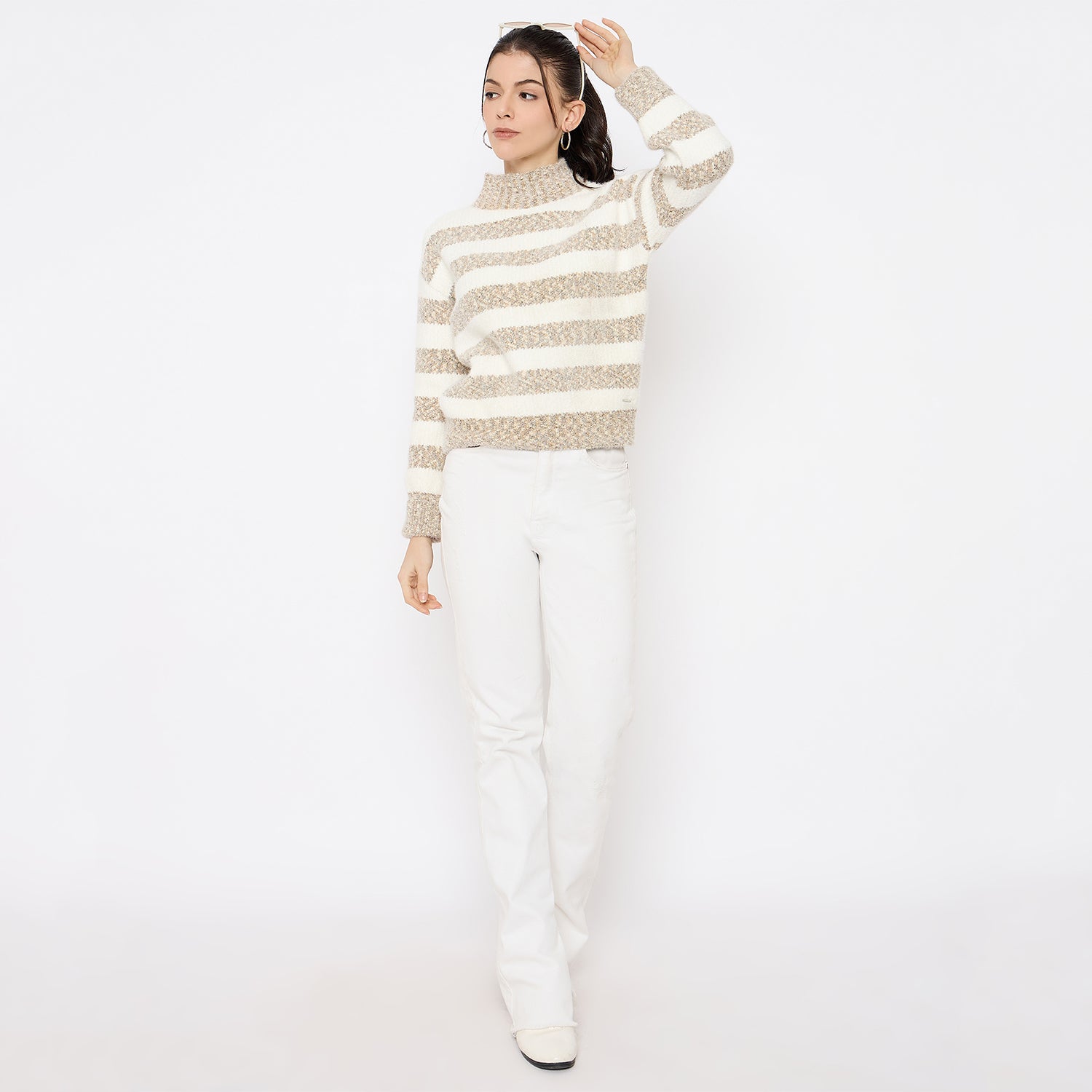 Duke Urban Women Full Sleeve Crop Top (SDS1228)