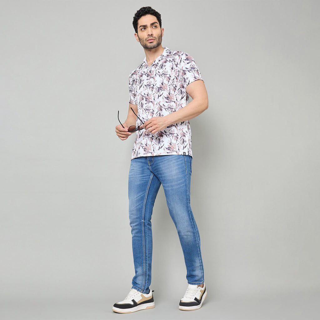 Duke Urban Men Half Sleeve Cotton Shirt (LF6086T)