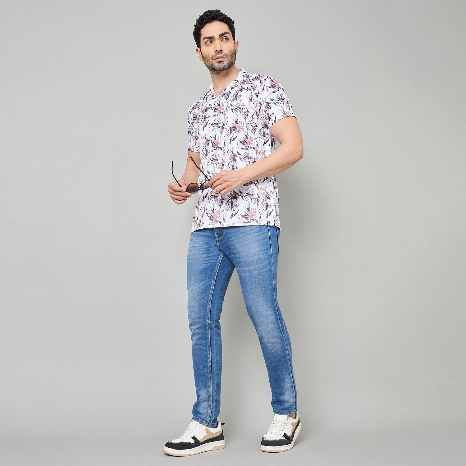 Duke Urban Men Half Sleeve Cotton Shirt (LF6086T)