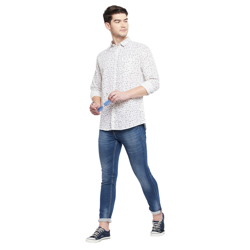 Duke Urban Men Full Sleeve Cotton Shirt (SDO8840)