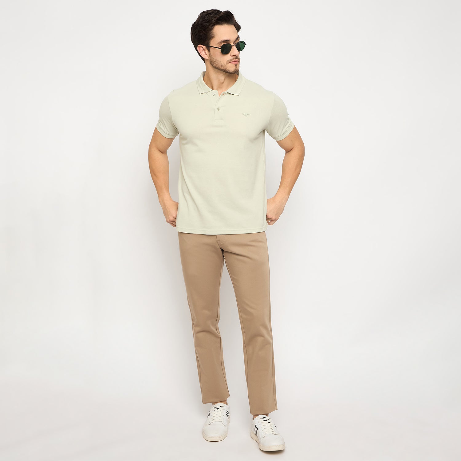 Duke Urban Men Flatfront Narrowfit Chinos Trousers (SDT4585)