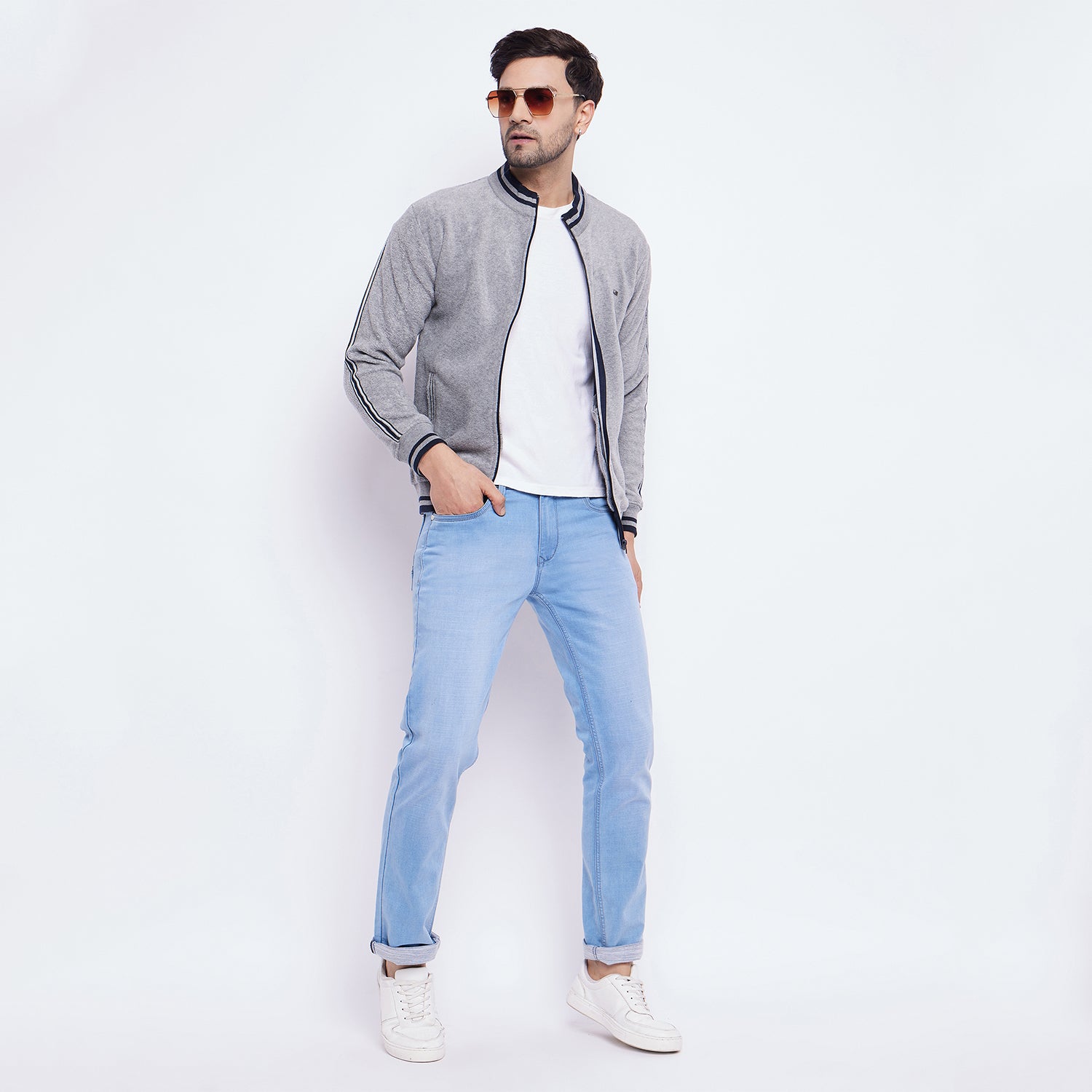 Duke Urban Men Zipper Sweatshirt (LF6291)
