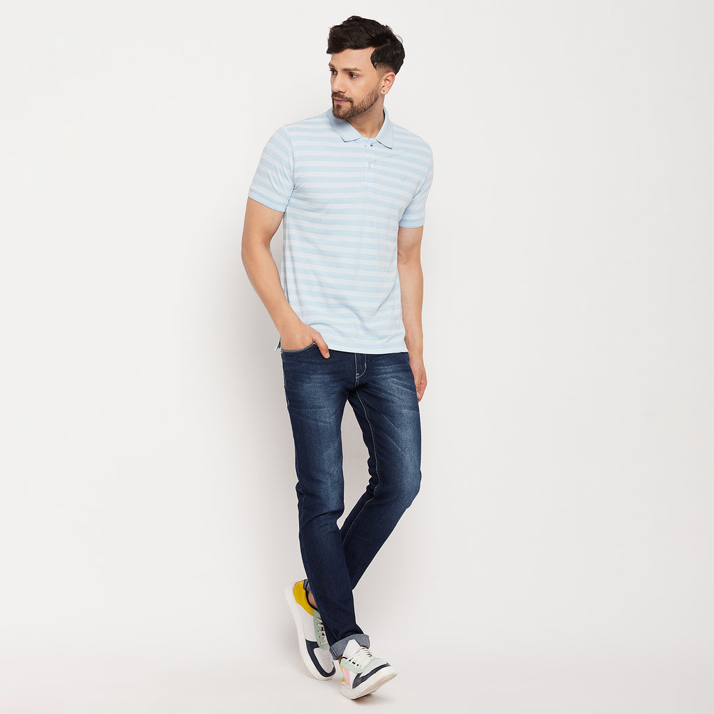 Duke Stardust Men Half Sleeve Cotton T-shirt (LF5801)