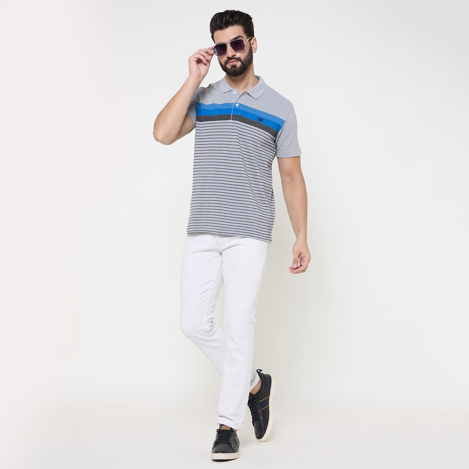 Duke Urban Men Half Sleeve Cotton Tshirt (MLF1136)