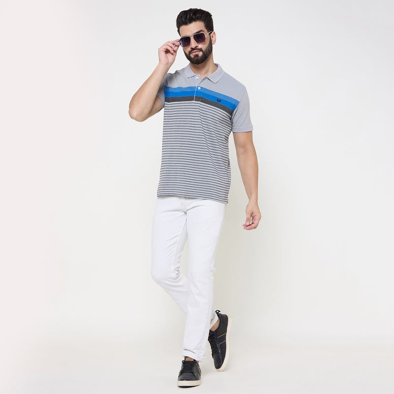 Duke Urban Men Half Sleeve Cotton Tshirt (MLF1136)