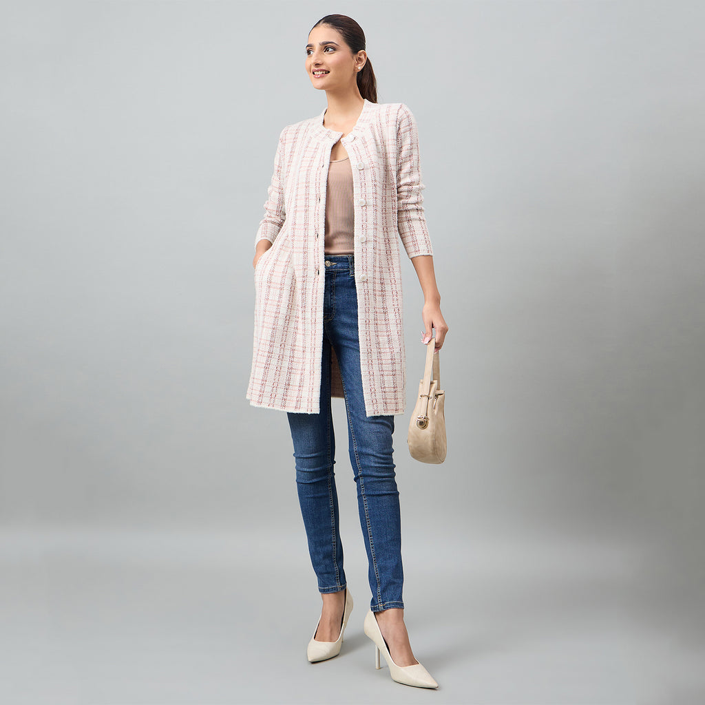 Duke Urban Women Long Coat Regular Sweater (SDS1316)