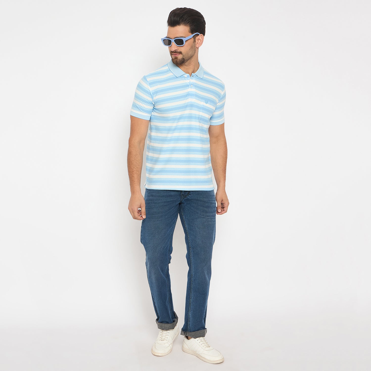 Duke Urban Men Half Sleeve Cotton Tshirt (LF7348)