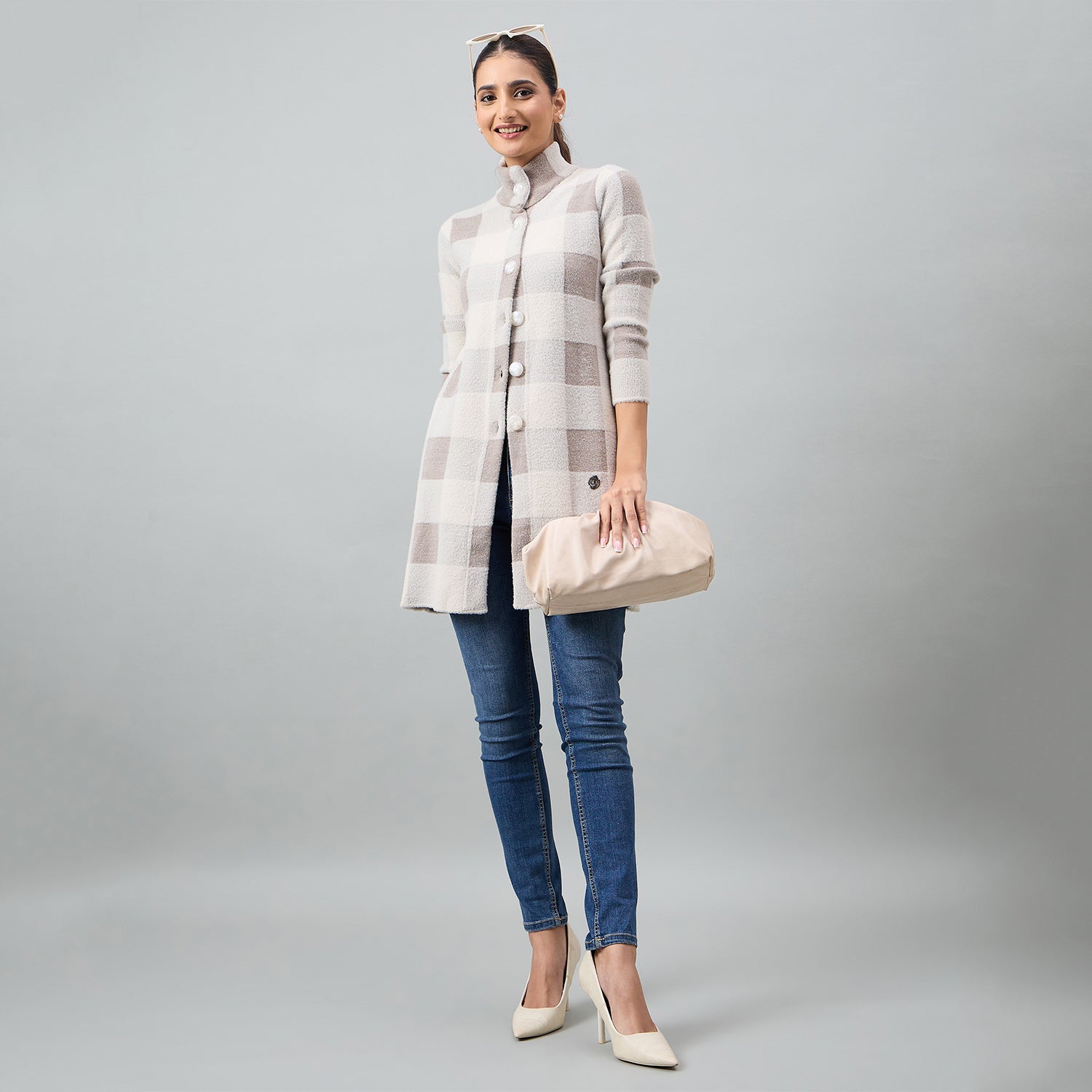 Duke Urban Women Long Coat Regular Sweater (SDS1351)