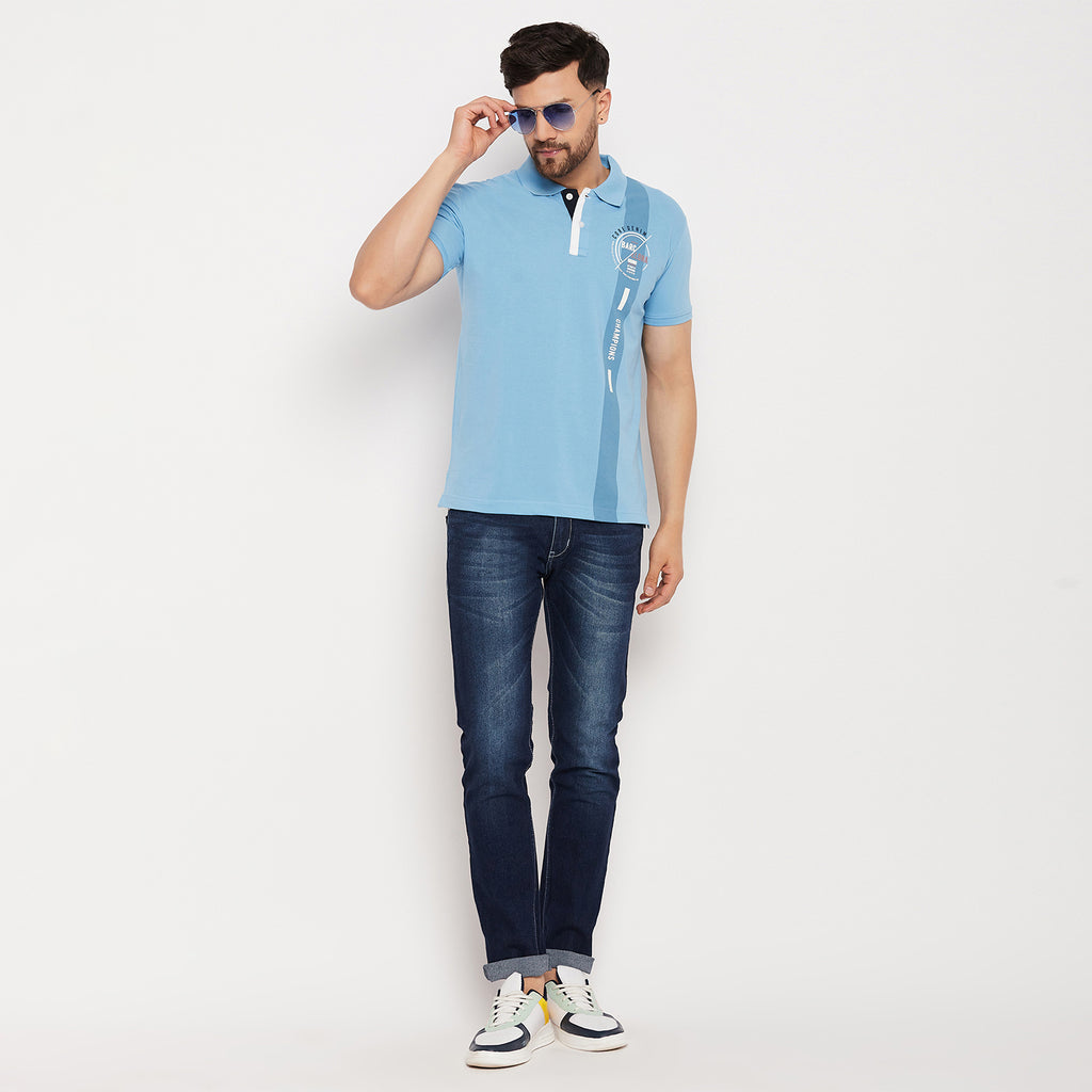 Duke Stardust Men Half Sleeve Cotton T-shirt (1153)