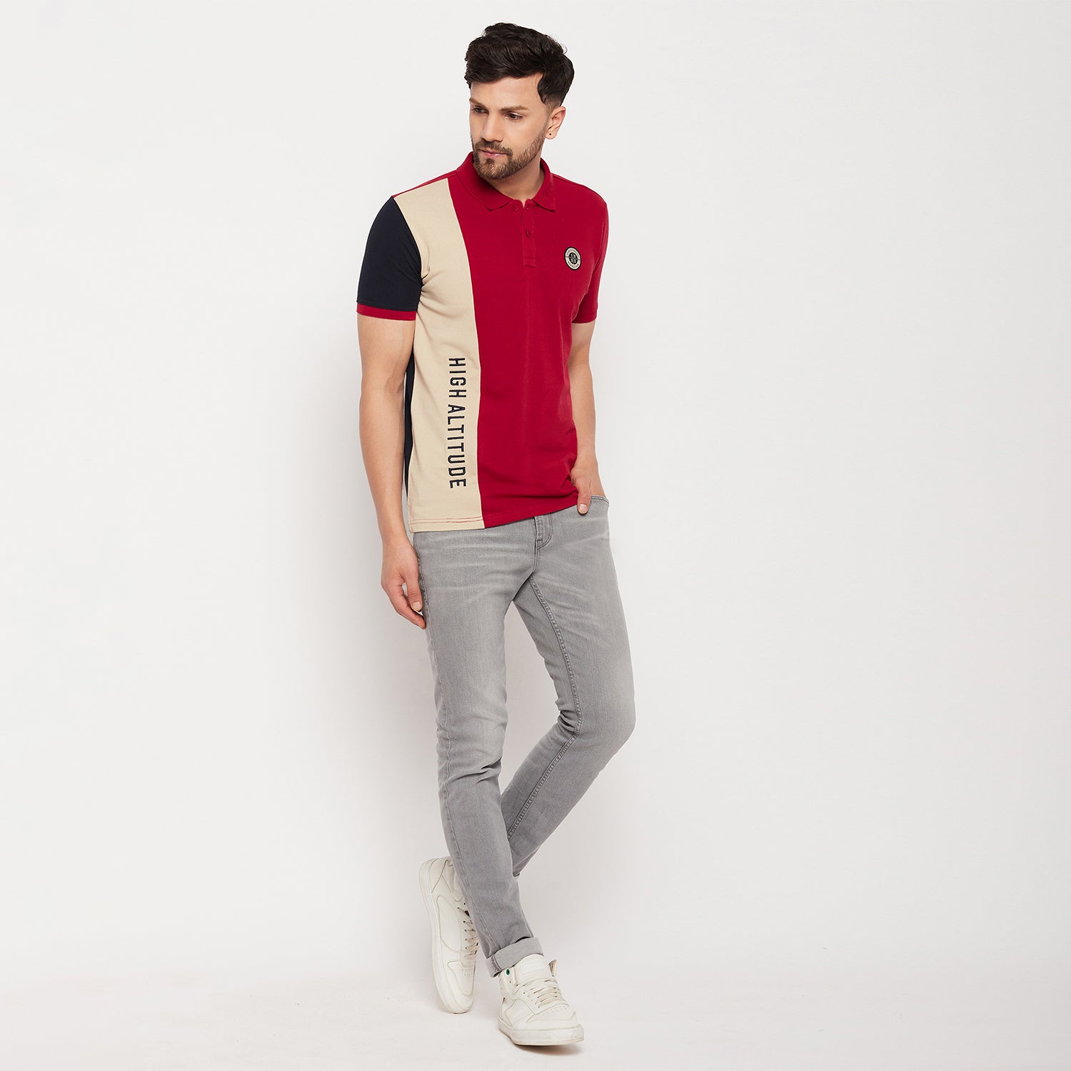 Duke Stardust Men Half Sleeve Cotton T-shirt (LF5851)